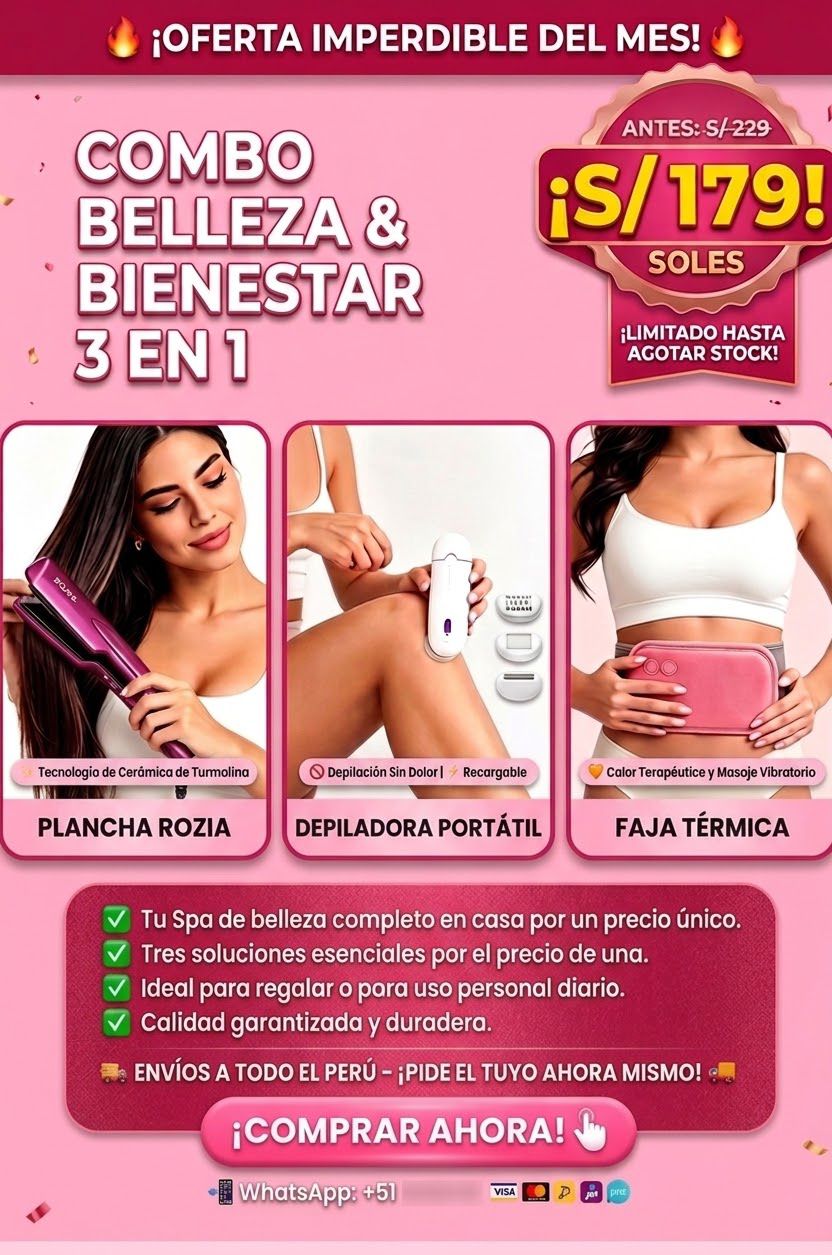 BELLEZA BIENESTAR 3 EN 1