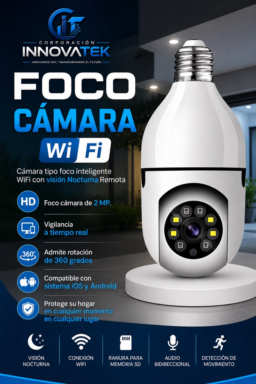 FOCO CAMARA WI FI