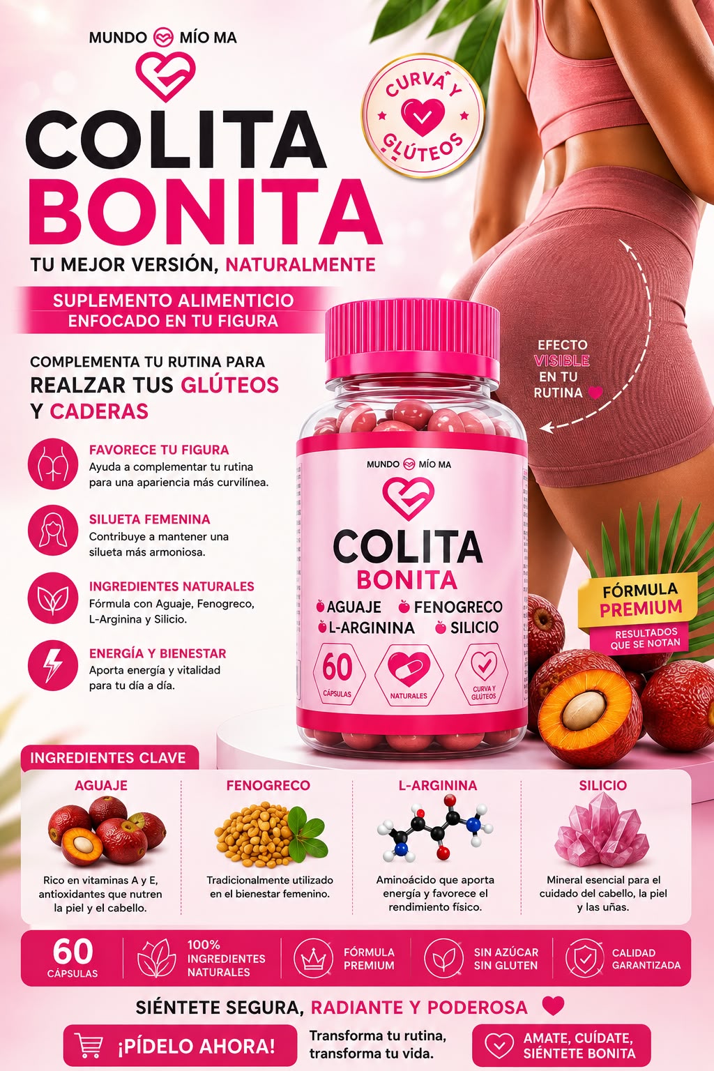 COLITA BONITA COMPLEMENTA TU FIGURA DE FORMA NATURAL